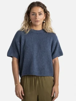 Le Marais Gebreide trui Dora BlueGrey New