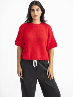 Le Marais Gebreide trui Dora Red Outlet