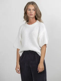 Le Marais Gebreide trui Dora White Outlet