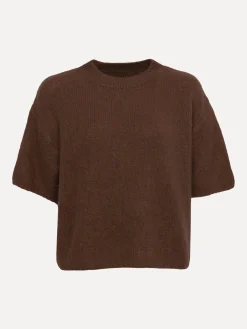 Le Marais Gebreide trui Dora Brown Fashion