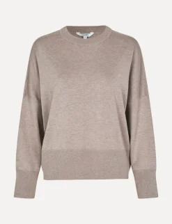 MBYM Gebreide trui Gillian Bravani Island+Fossil+Melange Discount