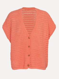 Les Soeurs Gehaakt vest Jack Peach Clearance