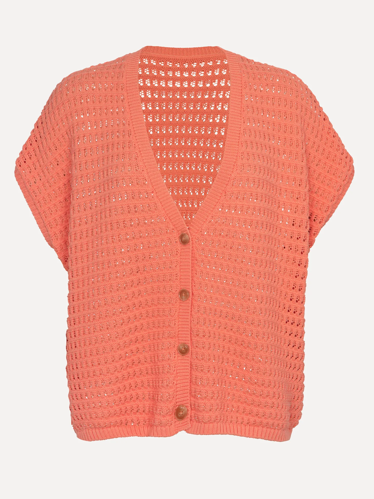 Les Soeurs Gehaakt vest Jack Peach Clearance