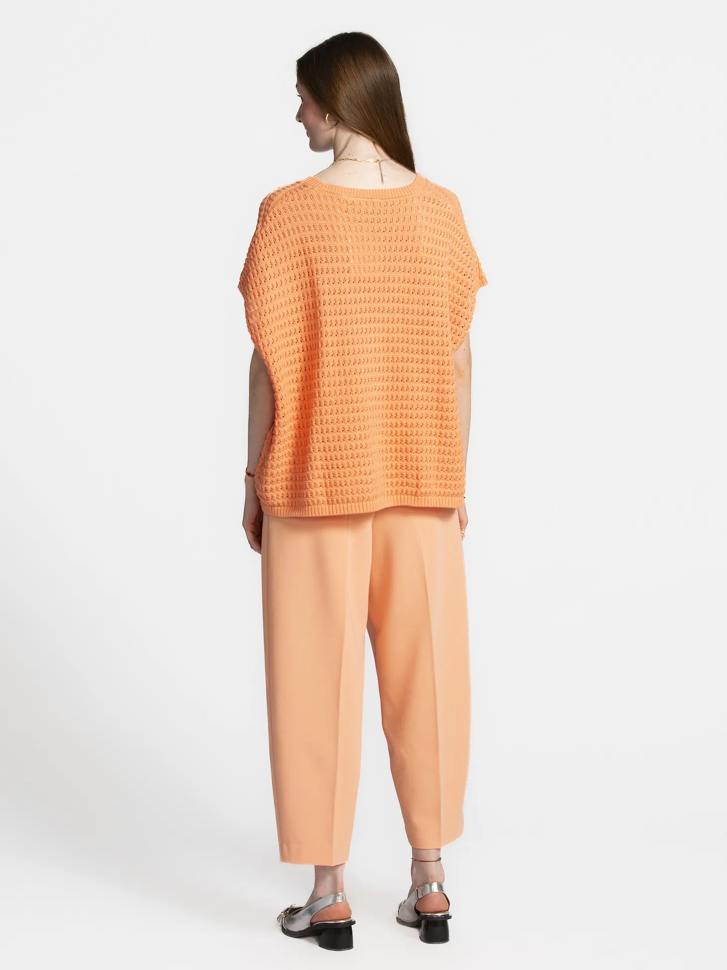Les Soeurs Gehaakt vest Jack Peach Clearance