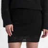 Selected Gehaakte rok Fina Black Hot