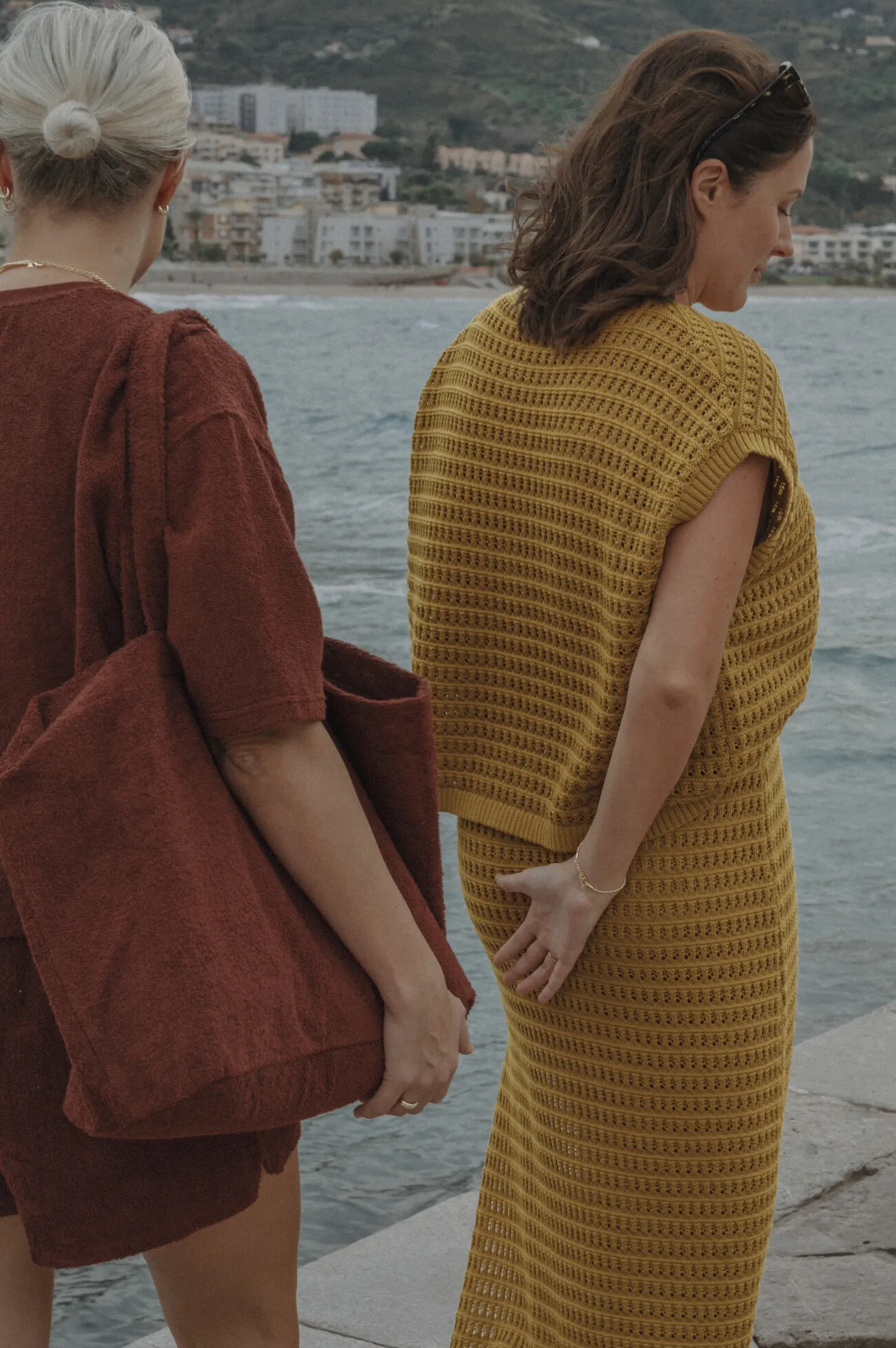 Les Soeurs Gehaakte rok Mint Olive Hot