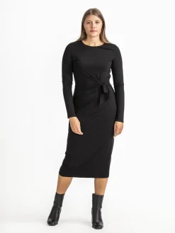 Edited Geknoopte jurk Beate Black Outlet