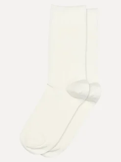 MP Denmark Geribde sokken Siv Snow+White Fashion