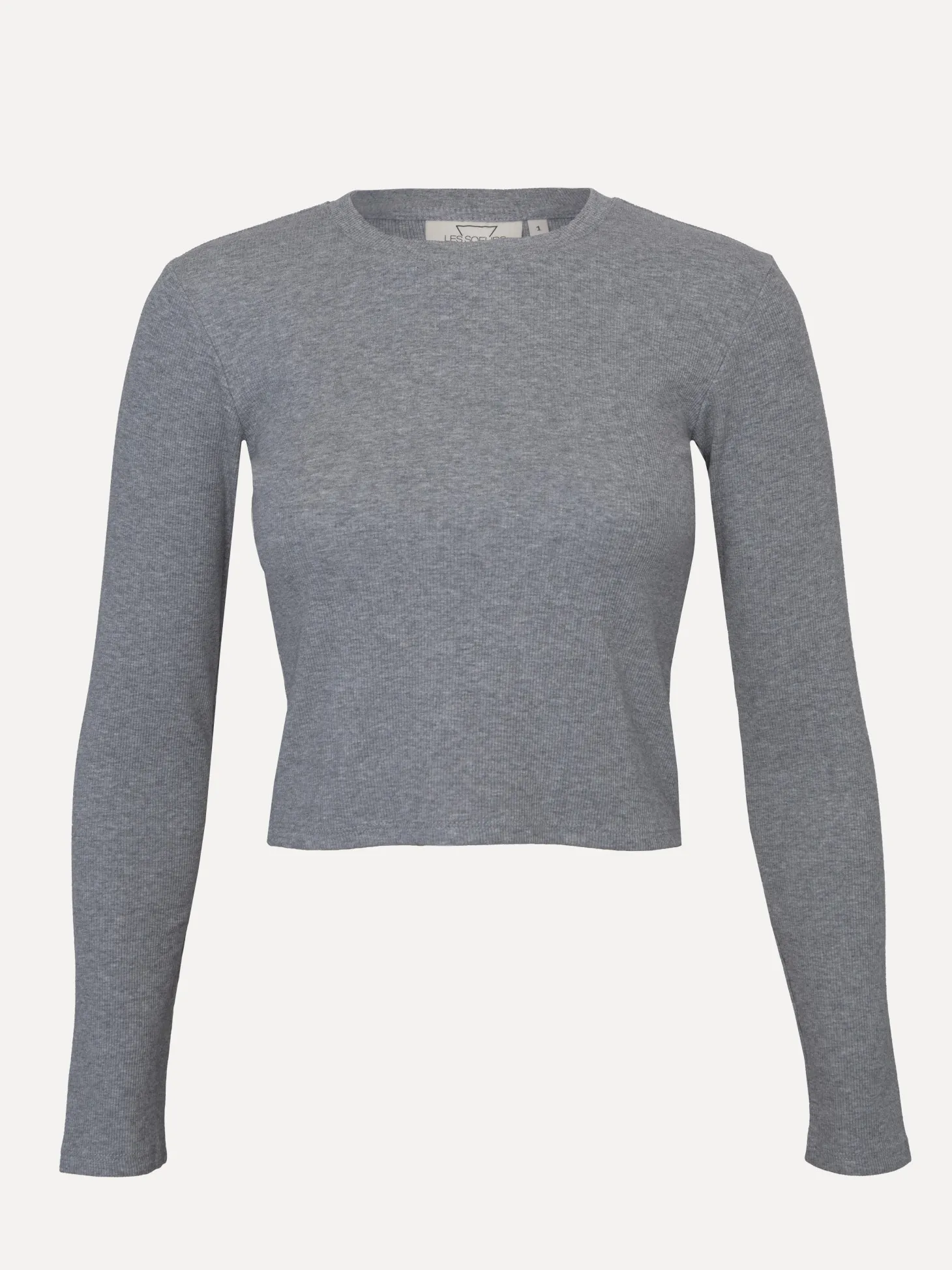 Les Soeurs Geribde T-Shirt Kai Grey+Melange New