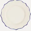 Anna + Nina Geschulpt dinerbord Marine Blue Online