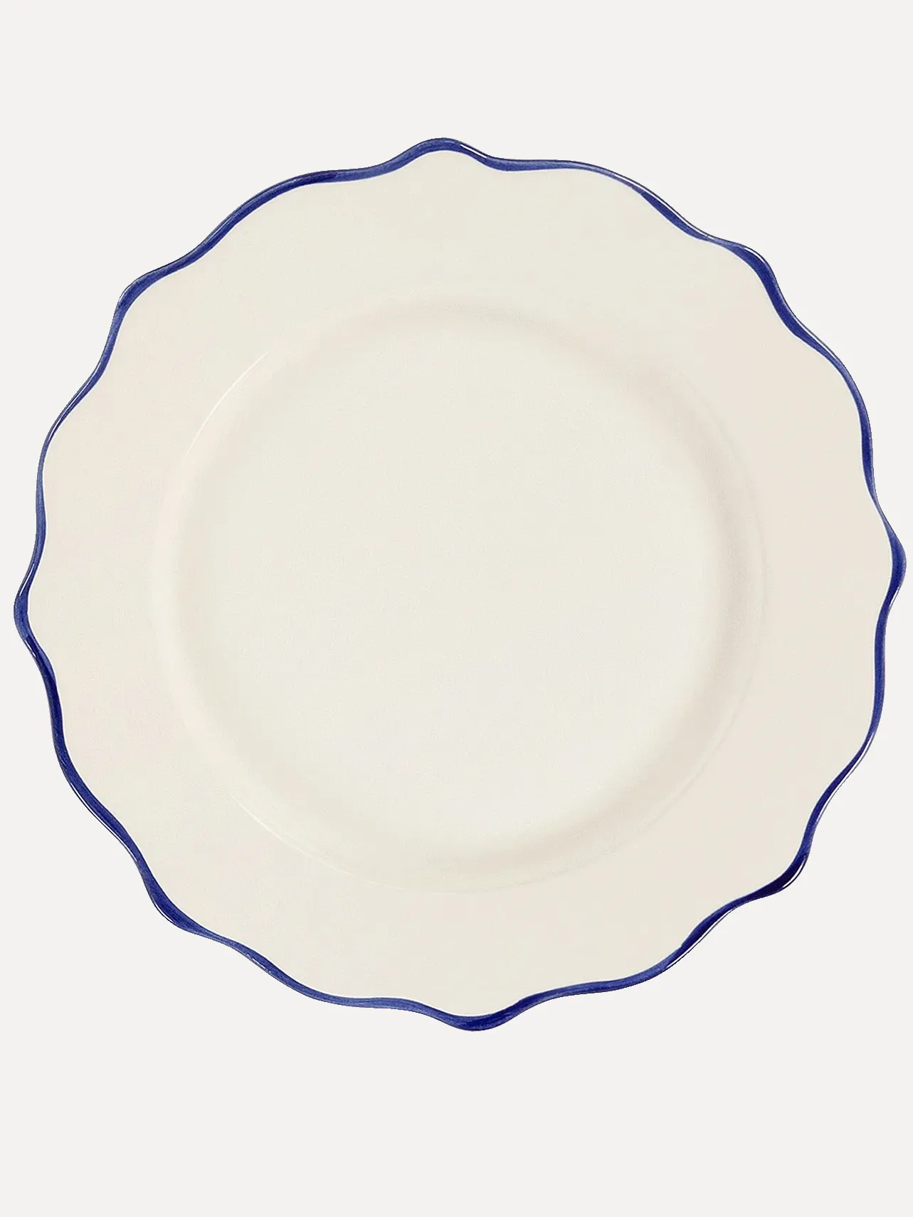 Anna + Nina Geschulpt dinerbord Marine Blue Online