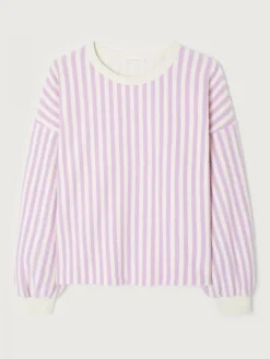 American Vintage Gestreept sweatshirt Bobypark Rayures+Parme New