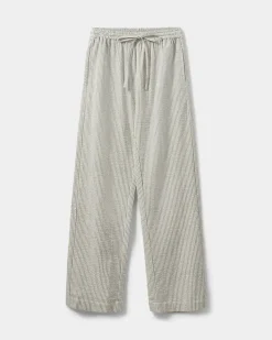 Sofie Schnoor Gestreepte Broek Abigailes 0146+Antique+White+With+Black Fashion