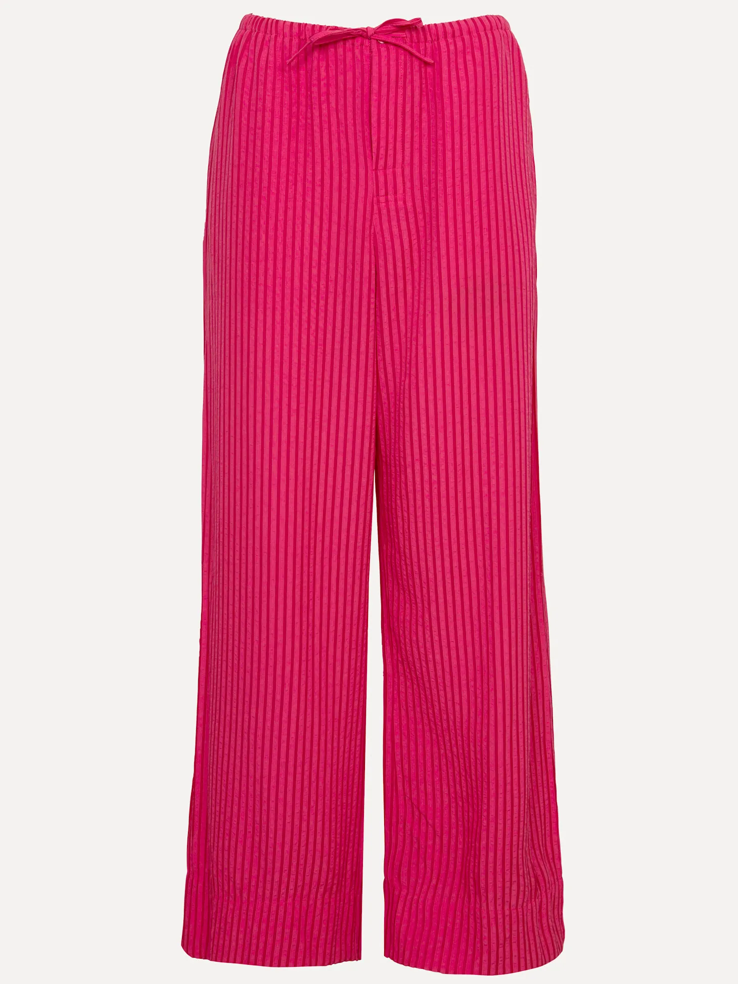 Les Soeurs Gestreepte broek Matt Pink+Red Fashion