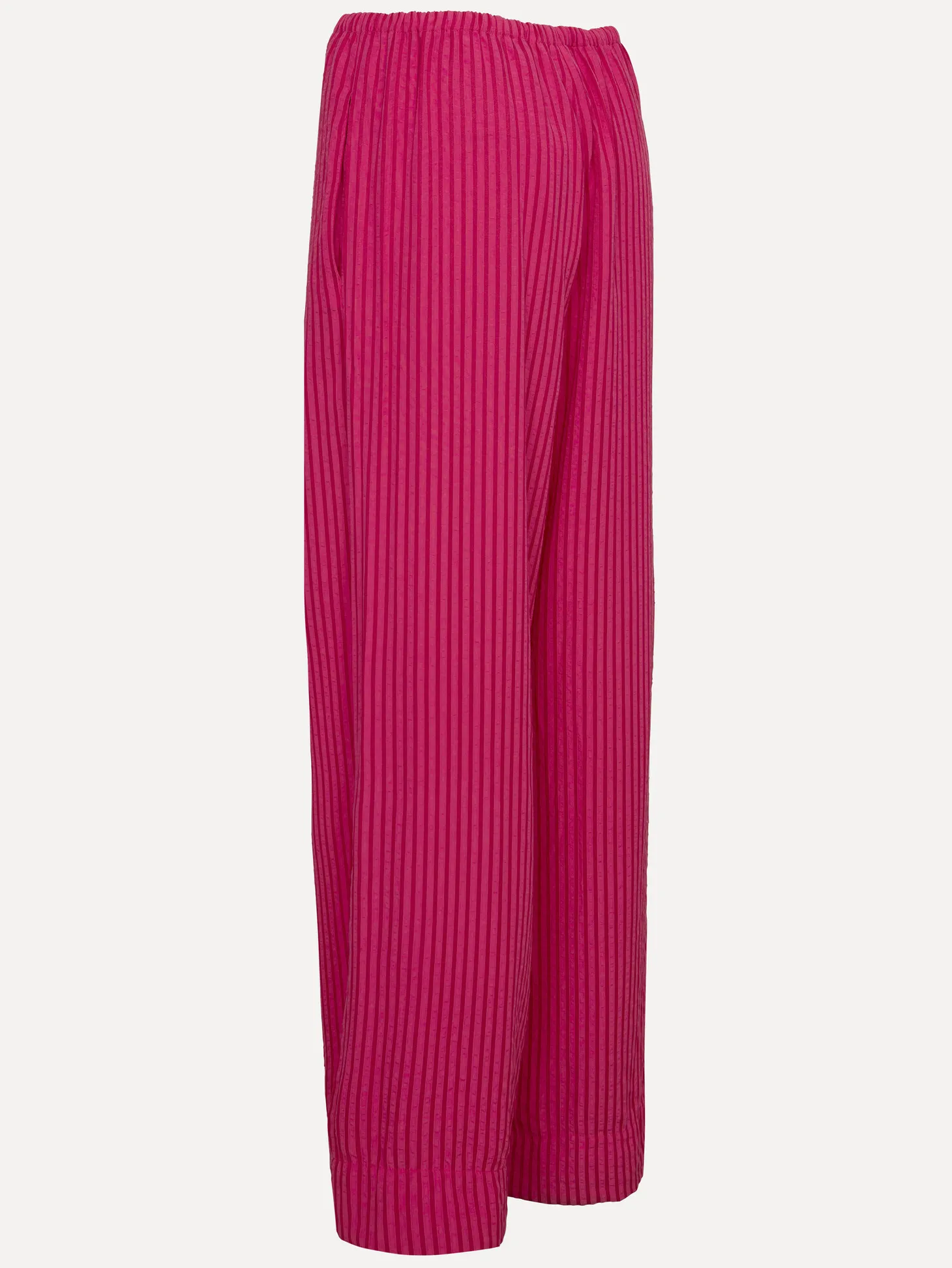 Les Soeurs Gestreepte broek Matt Pink+Red Fashion