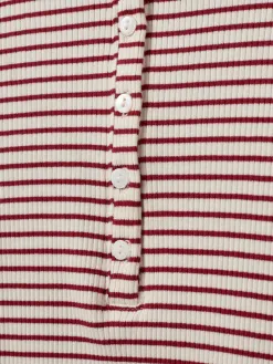 Sofie Schnoor Gestreepte longsleeve Pax 4139+Red+Striped Fashion