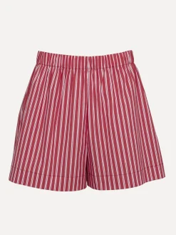 Les Soeurs Gestreepte short Lucy Striped+Red Online