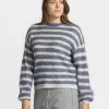 American Vintage Gestreepte sweater Nenybay Polaire+chine+raye+tornade+chine Clearance