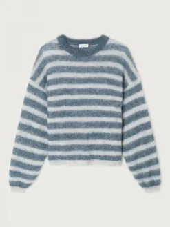 American Vintage Gestreepte sweater Nenybay Polaire+chine+raye+tornade+chine Clearance