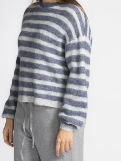 American Vintage Gestreepte sweater Nenybay Polaire+chine+raye+tornade+chine Clearance