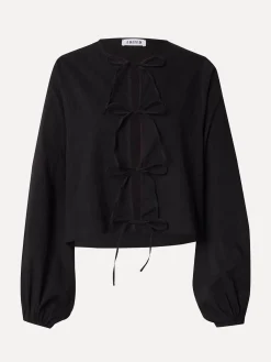 Edited Gestrikte blouse Lisanne Black New