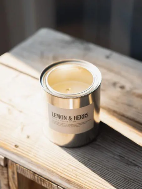 Gusta Geurkaars in Blik & Herbs Lemon Discount