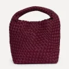Le Marais Gevlochten tas Milly Bordeaux Outlet