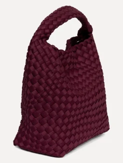 Le Marais Gevlochten tas Milly Bordeaux Outlet