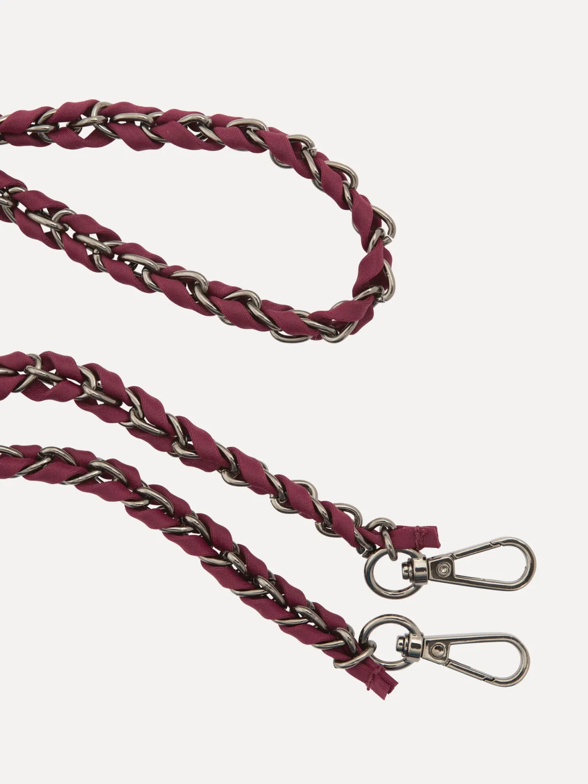 Le Marais Gevlochten tas Milly Bordeaux Outlet
