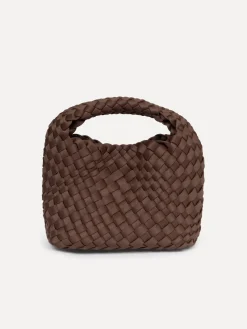 Le Marais Gevlochten tas Rosy Camel Outlet