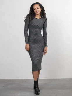 Edited Glitter jurk Geerke Black New