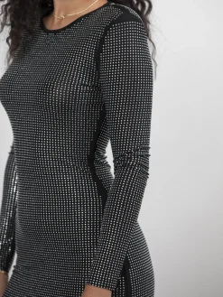 Edited Glitter jurk Geerke Black New
