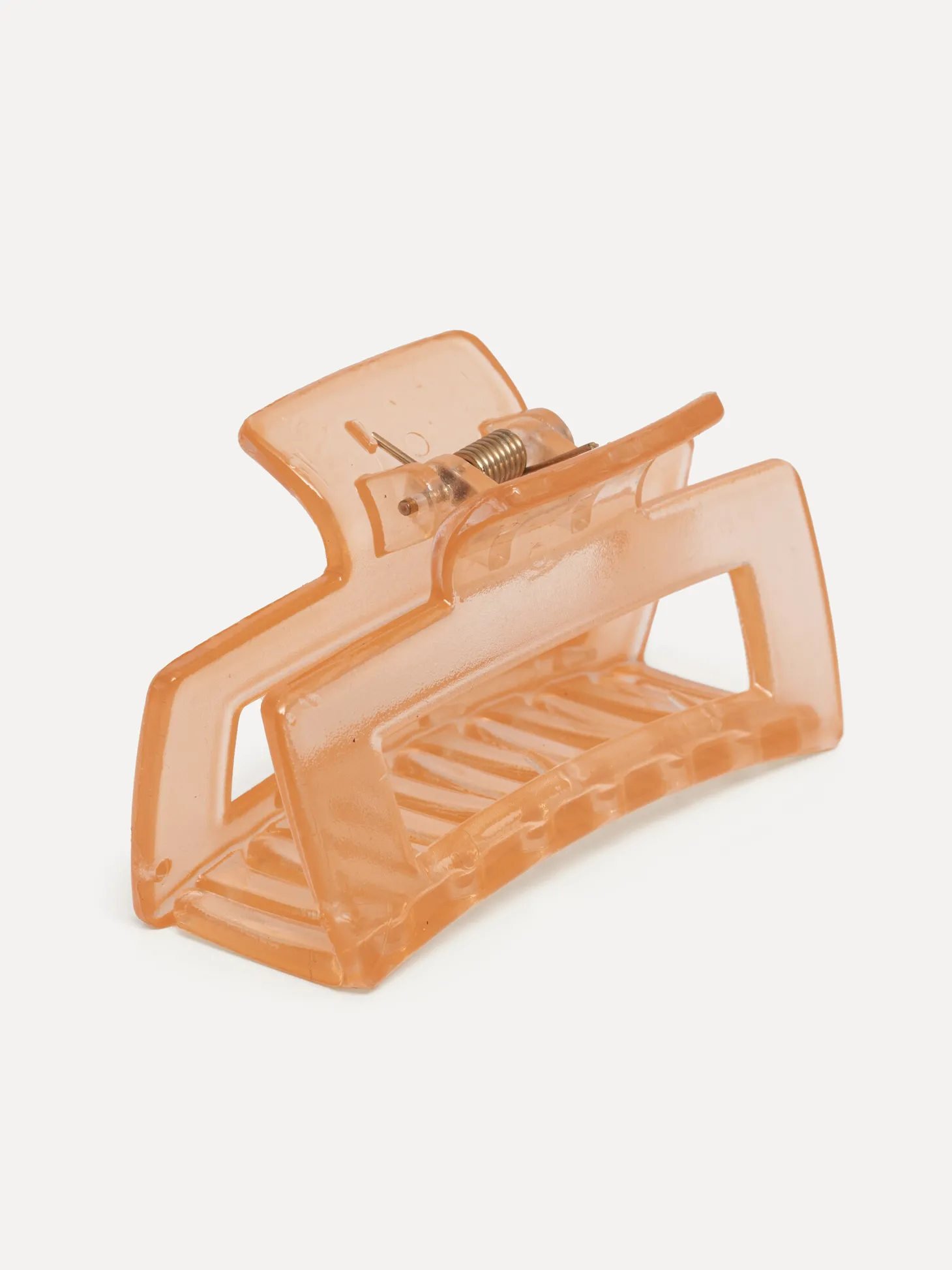 Les Soeurs Hair Clip Rectangle Peach Best