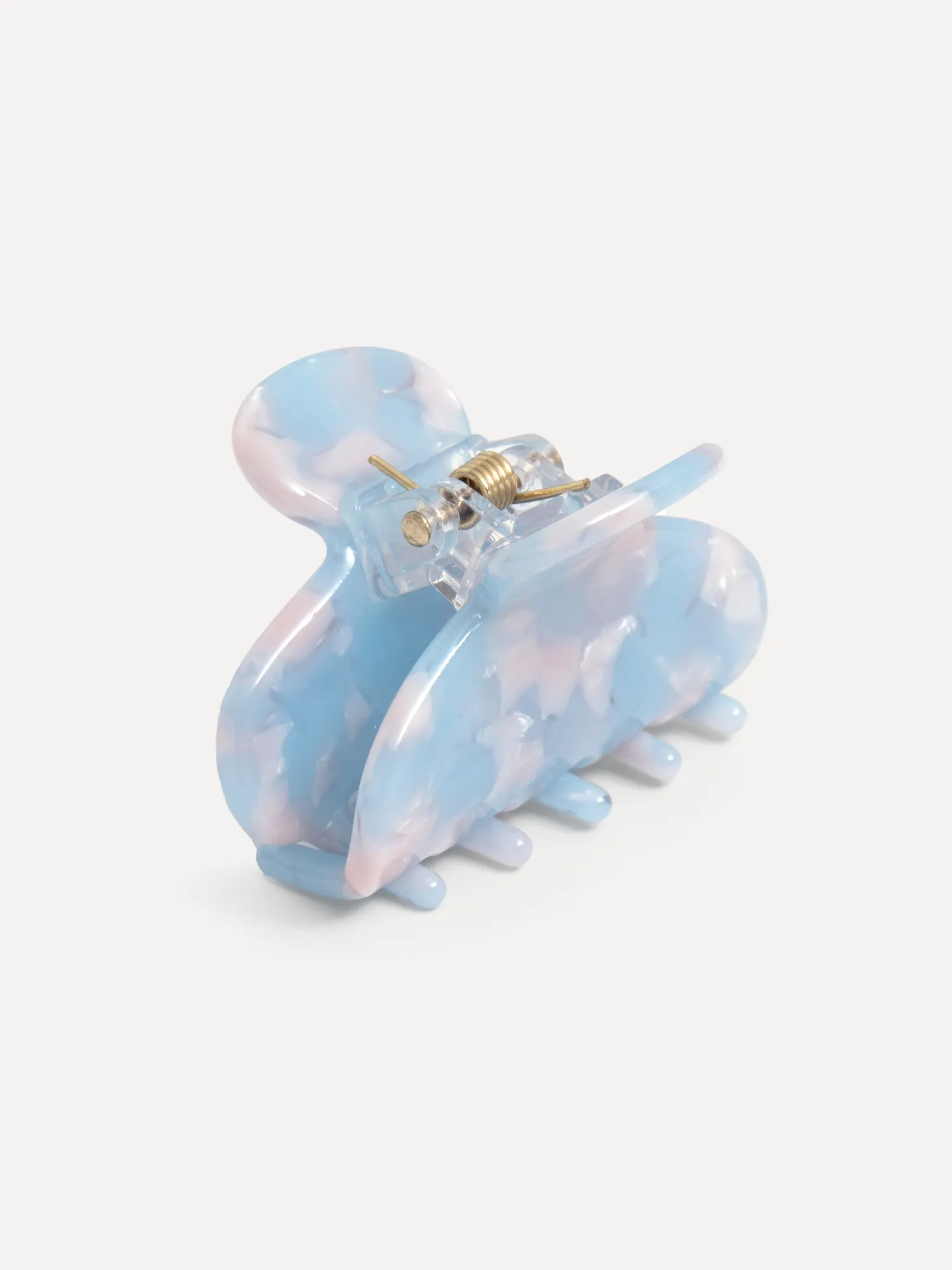 Les Soeurs Hair Clip Round Light+Blue Outlet