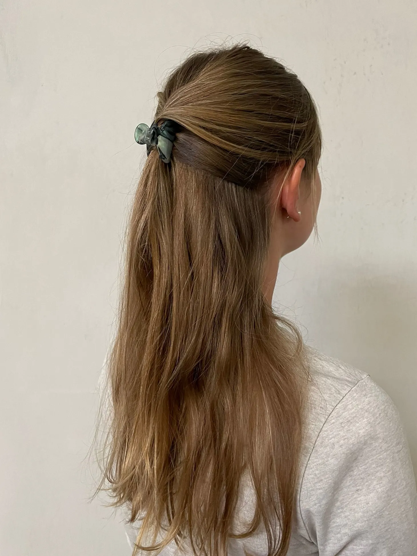 Les Soeurs Hair Clip Round Dark+Green Outlet