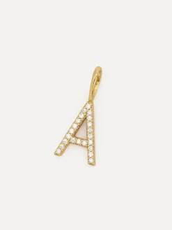 Les Soeurs Hangertje Initial Strass Gold New