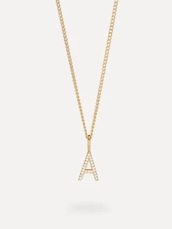Les Soeurs Hangertje Initial Strass Gold New