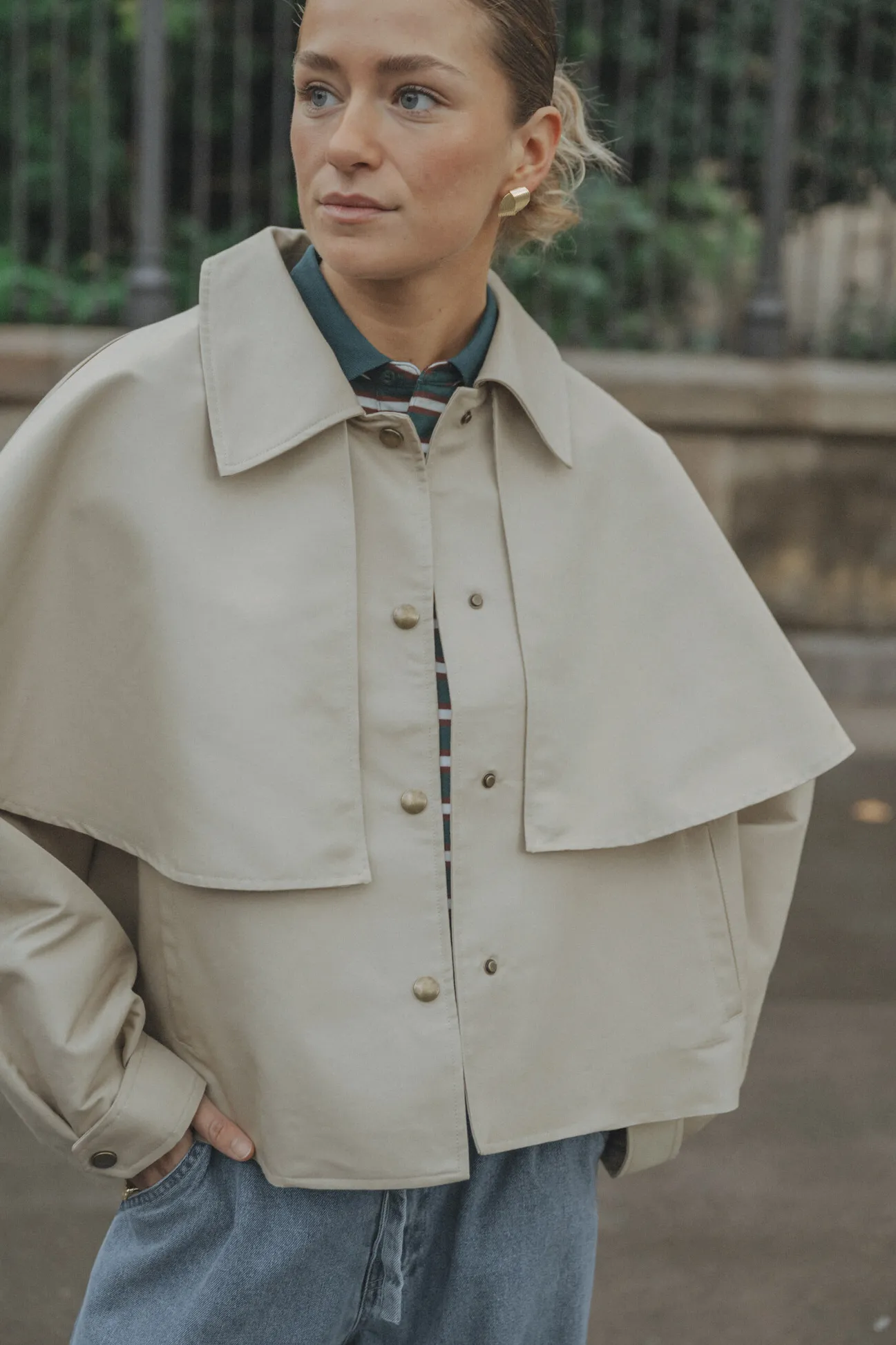 Les Soeurs Jas met cape Jessica Beige New