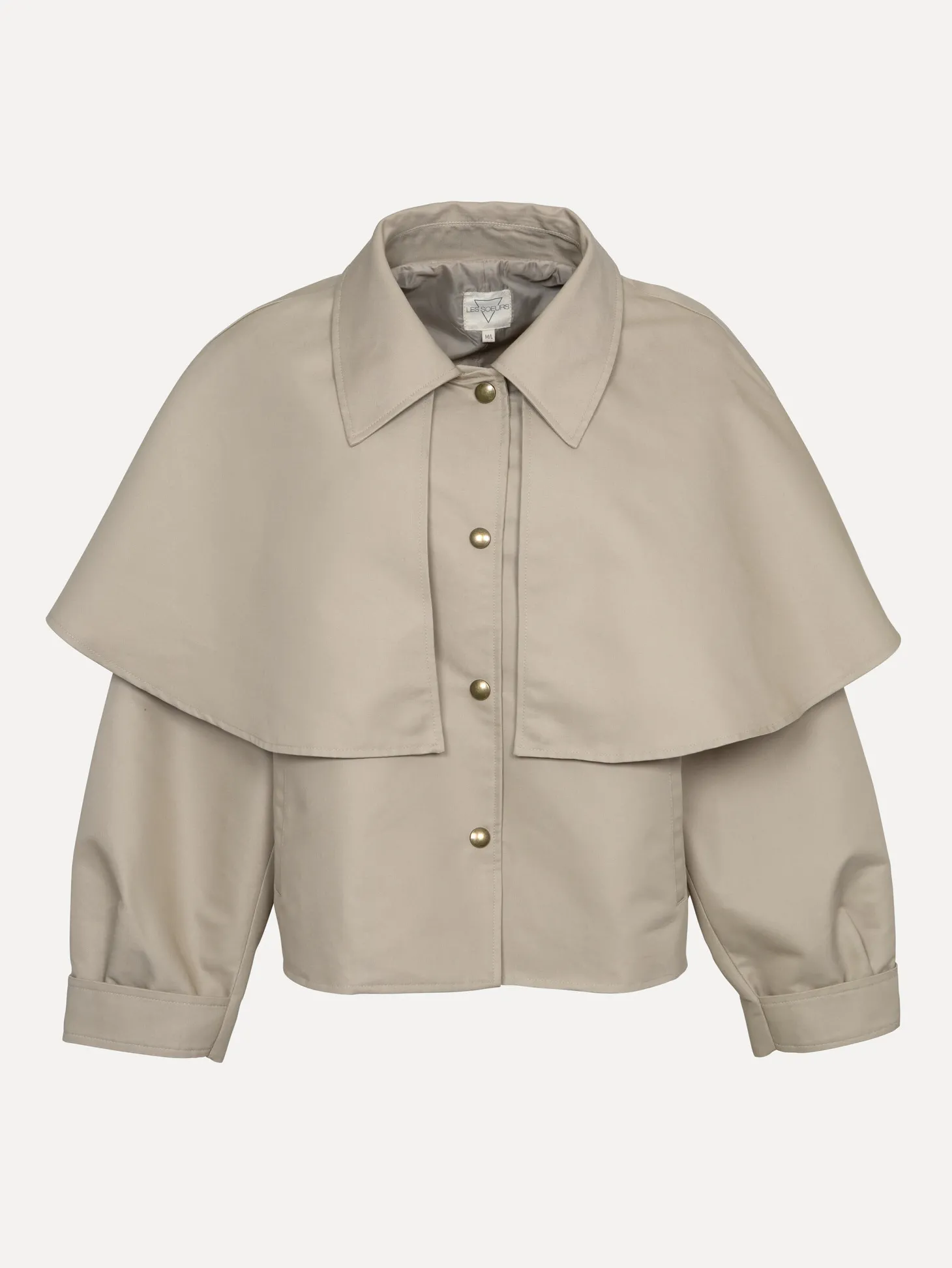 Les Soeurs Jas met cape Jessica Beige New