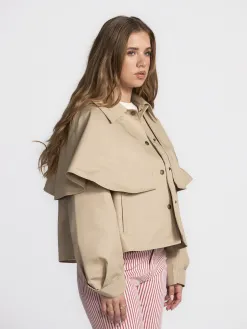 Les Soeurs Jas met cape Jessica Beige New