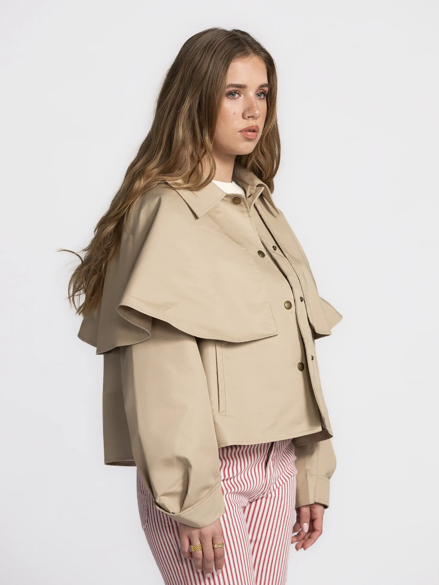 Les Soeurs Jas met cape Jessica Beige New