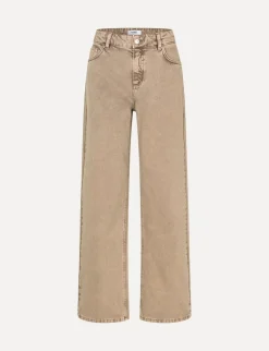 MBYM Jeans Lixana afgewassen Beige+Washed+Denim Sale