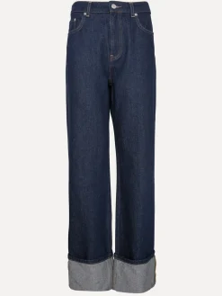 Les Soeurs Jeans met omgeslagen pijpen Jodie Indigo Best