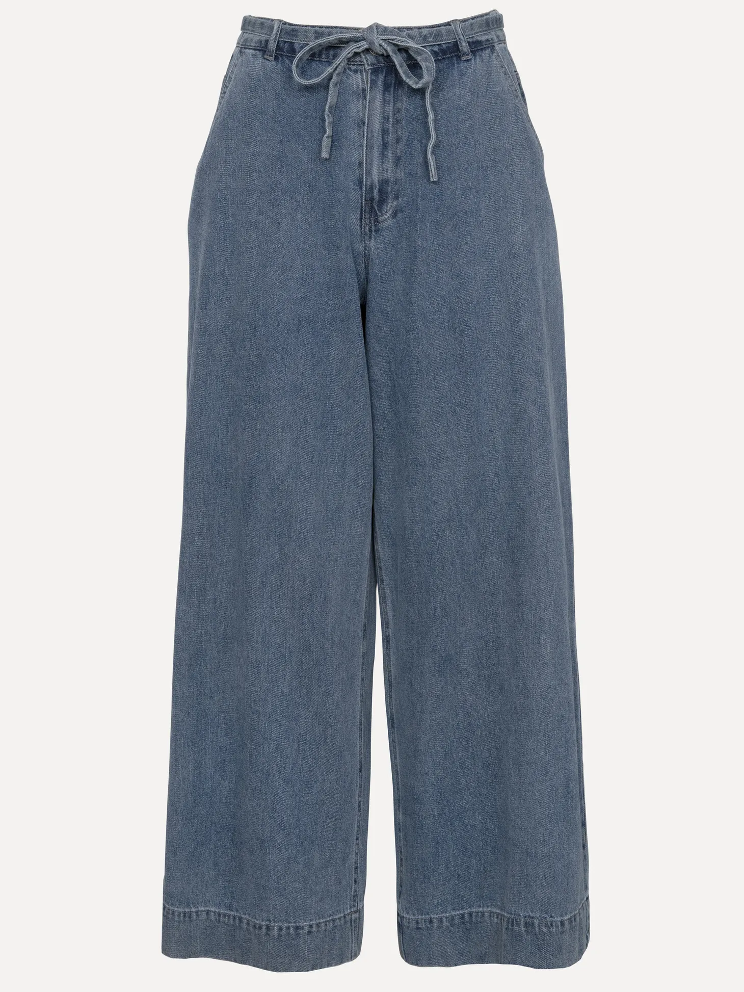 Les Soeurs Jeans met strik Maya Denim+Blue Fashion