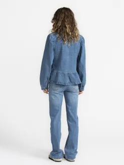 Sofie Schnoor Jeans Shirt Halia 5002+Denim+Blue New