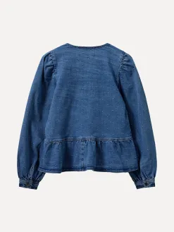 Sofie Schnoor Jeans Shirt Halia 5002+Denim+Blue New