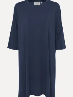 Les Soeurs Jersey jurk Amy Navy Outlet