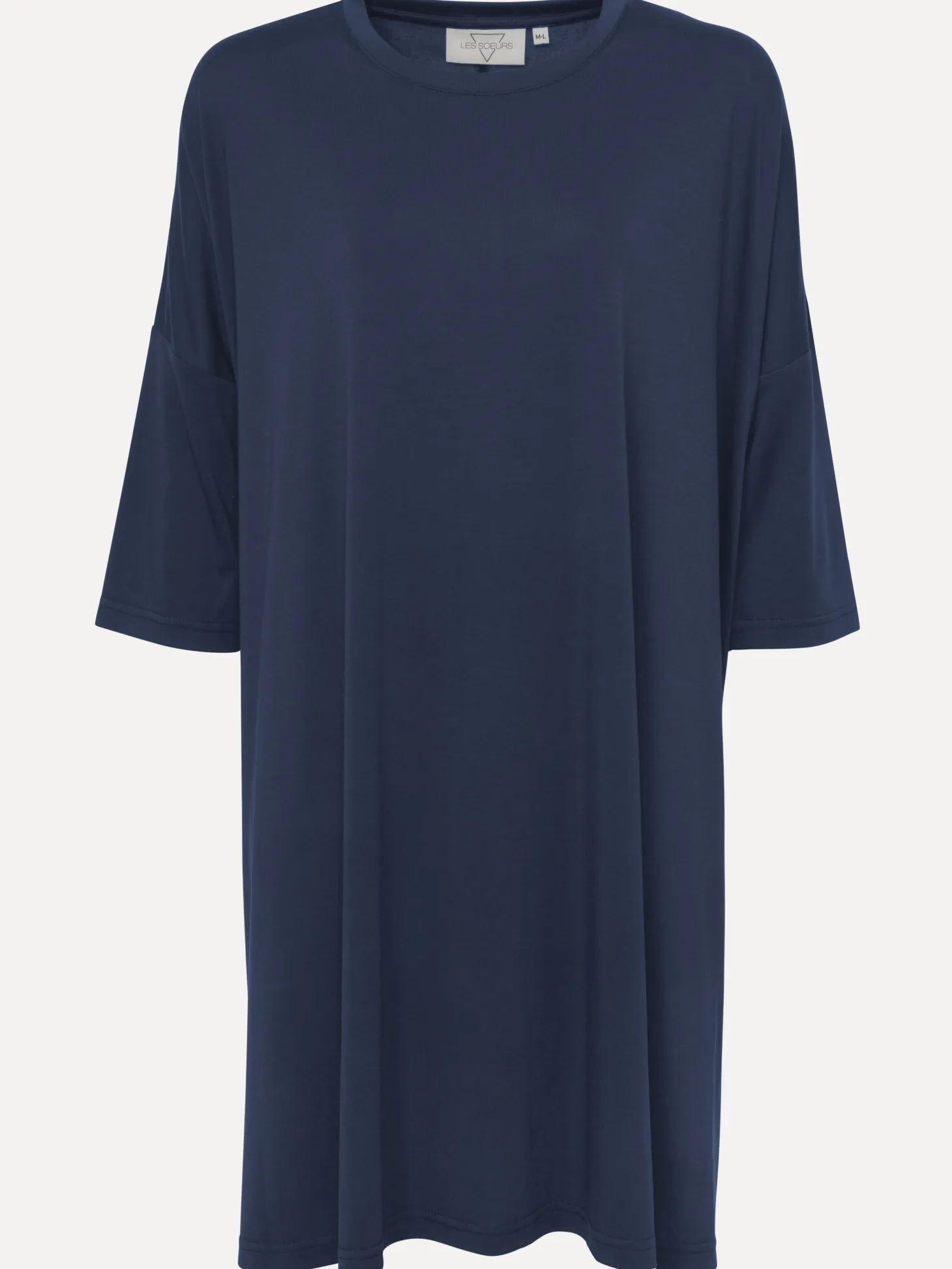 Les Soeurs Jersey jurk Amy Navy Outlet