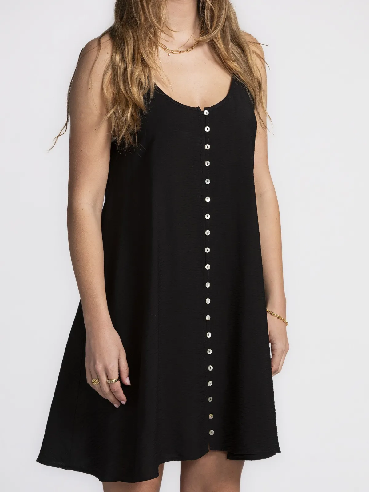 Edited Jurk met knopen Dayana Black Hot
