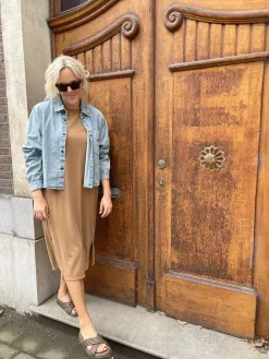 MBYM Jurk Stivian Bosko Toasted+Coconut Fashion